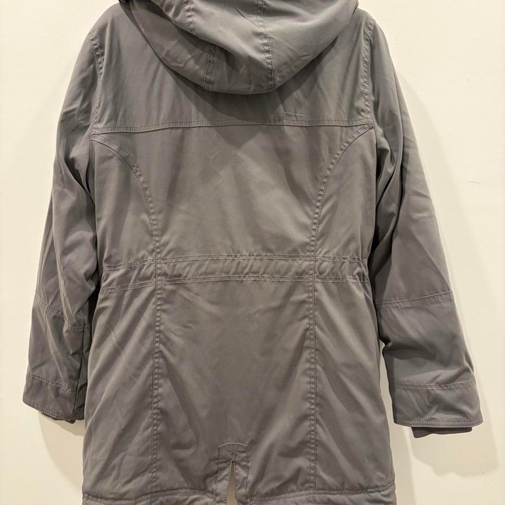 Hollister Co. gray soft cozy fleece lined jacket with hood, size XL - Picture 8 of 8